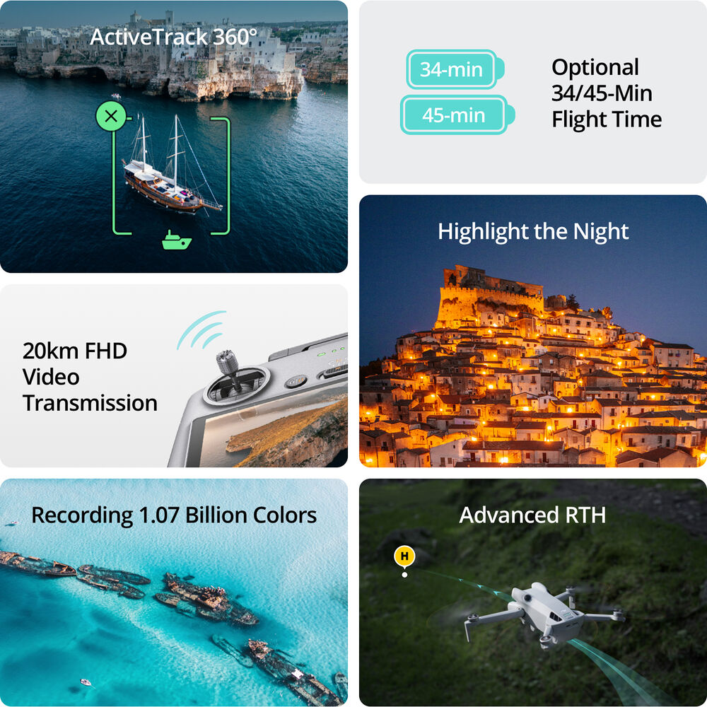 DJI Mini 4 Pro Drone Fly More Combo with RC 2 Controller - 10